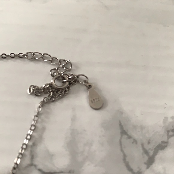 Rhodium plated over Sterling silver bracelet - Picture 2 of 3